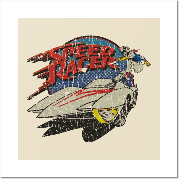SPEED RACER MACH 5 70S -VINTAGE RETRO STYLE Wall Art by lekhartimah
